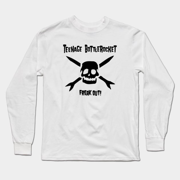 Teenage Bottlerocket Freak Out Long Sleeve T-Shirt by nancycro